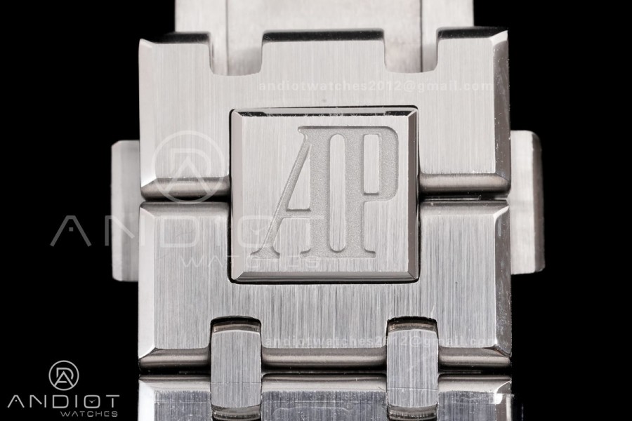 Royal Oak 41mm Openworked 15407 SS THBF 1:1 Best Edition Salmon Dial on SS Bracelet SA3132 V2