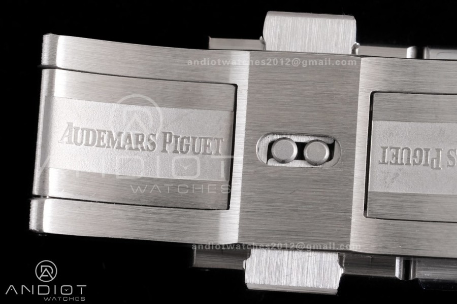 Royal Oak 41mm Openworked 15407 SS THBF 1:1 Best Edition Salmon Dial on SS Bracelet SA3132 V2