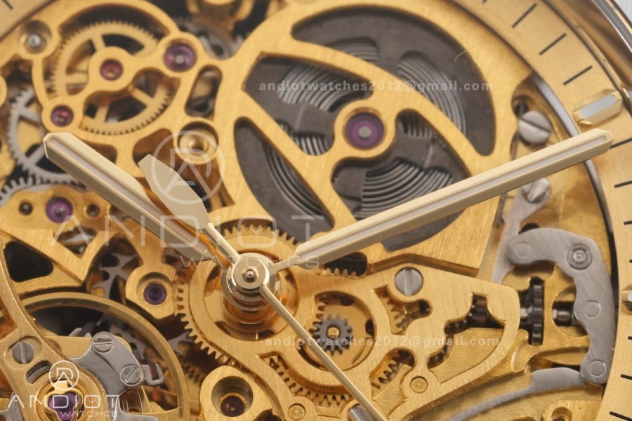 Royal Oak 41mm Openworked 15407 SS THBF 1:1 Best Edition Salmon Dial on SS Bracelet SA3132 V2