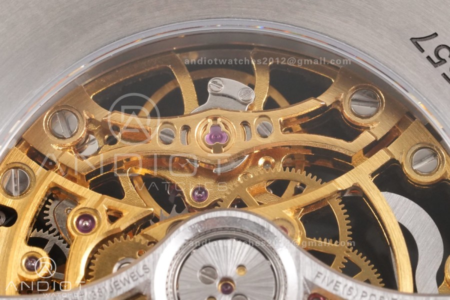 Royal Oak 41mm Openworked 15407 SS THBF 1:1 Best Edition Salmon Dial on SS Bracelet SA3132 V2