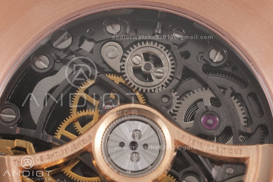 Royal Oak 41mm Openworked 15407 RG THBF 1:1 Best Edition on RG Bracelet SA3132 V2