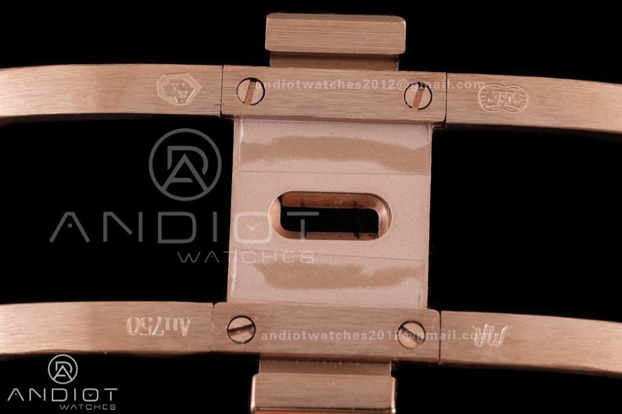 Royal Oak 41mm Openworked 15407 RG THBF 1:1 Best Edition on RG Bracelet SA3132 V2