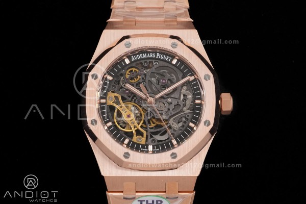 Royal Oak 41mm Openworked 15407 RG THBF 1:1 Best E...