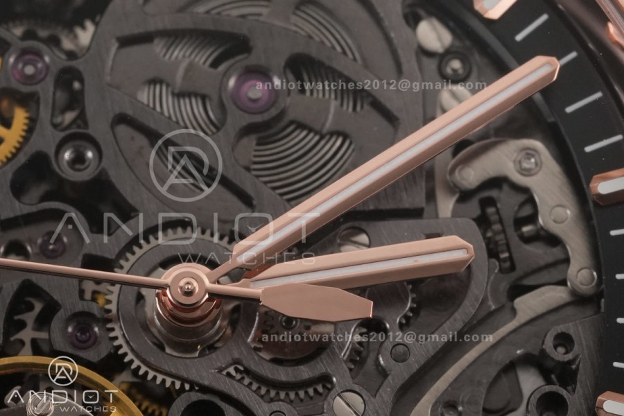 Royal Oak 41mm Openworked 15407 RG THBF 1:1 Best Edition on RG Bracelet SA3132 V2