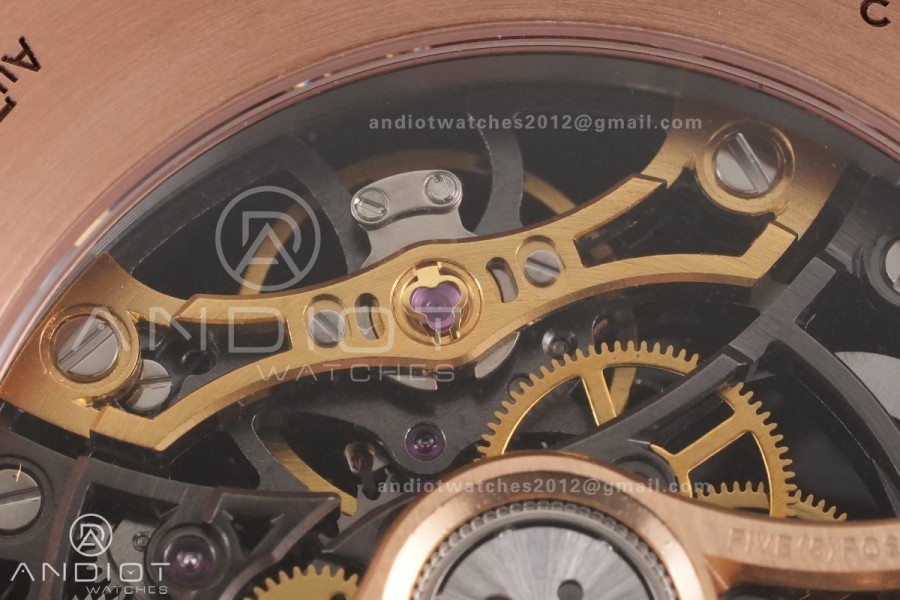 Royal Oak 41mm Openworked 15407 RG THBF 1:1 Best Edition on RG Bracelet SA3132 V2
