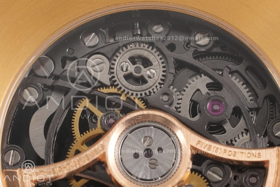 Royal Oak 41mm Openworked 15407 YG THBF 1:1 Best Edition on YG Bracelet SA3132 V2