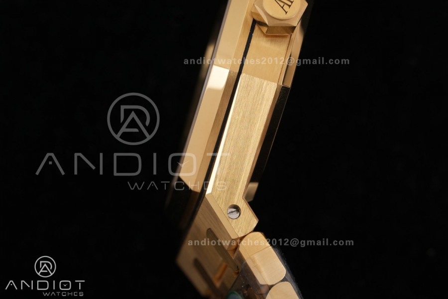 Royal Oak 41mm Openworked 15407 YG THBF 1:1 Best Edition on YG Bracelet SA3132 V2