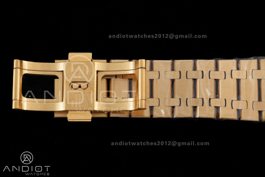 Royal Oak 41mm Openworked 15407 YG THBF 1:1 Best Edition on YG Bracelet SA3132 V2