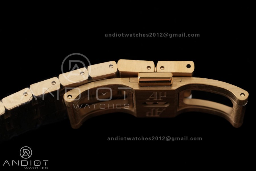 Royal Oak 41mm Openworked 15407 YG THBF 1:1 Best Edition on YG Bracelet SA3132 V2