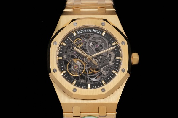 Royal Oak 41mm Openworked 15407 YG THBF 1:1 Best Edition on YG Bracelet SA3132 V2