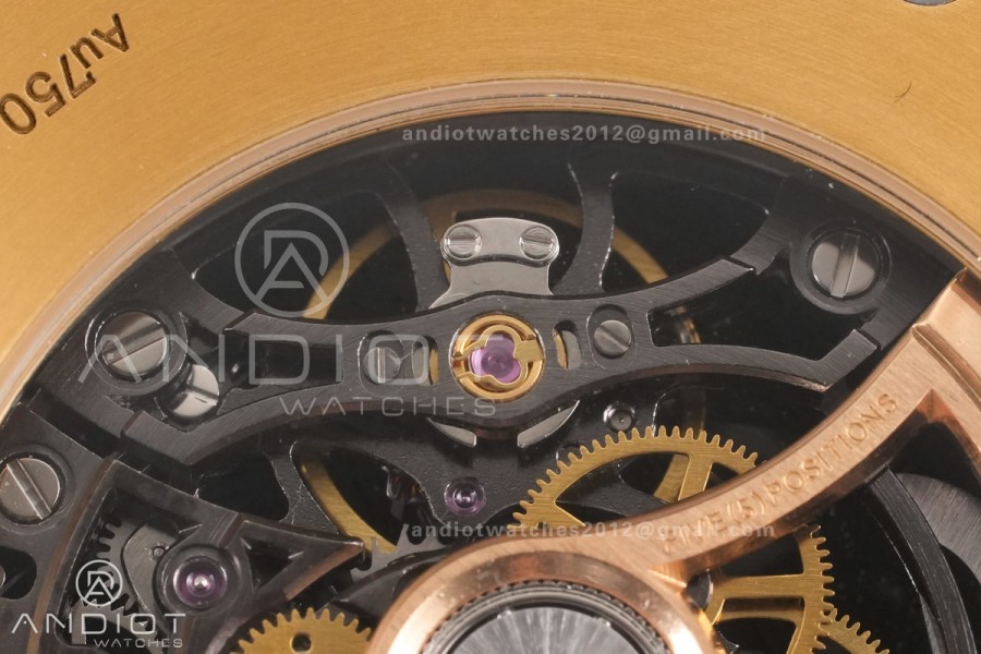 Royal Oak 41mm Openworked 15407 YG THBF 1:1 Best Edition on YG Bracelet SA3132 V2