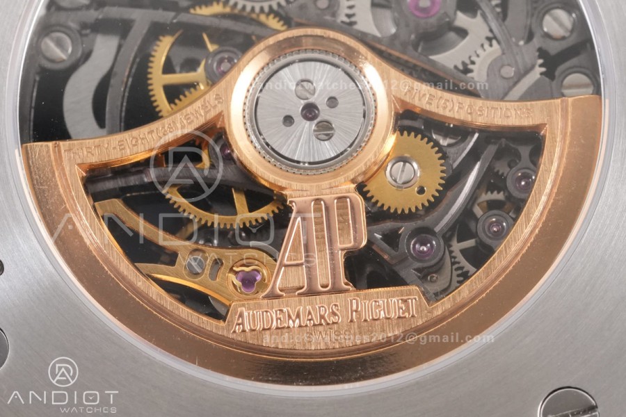 Royal Oak 41mm Openworked 15407 SS THBF 1:1 Best Edition on SS Bracelet SA3132 V2