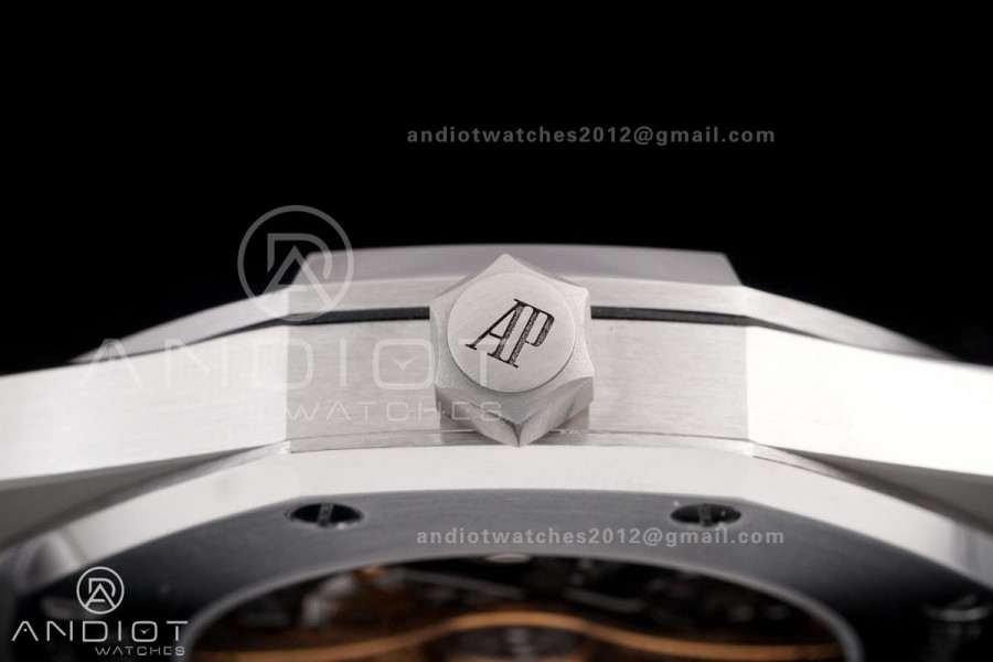 Royal Oak 41mm Openworked 15407 SS THBF 1:1 Best Edition on SS Bracelet SA3132 V2