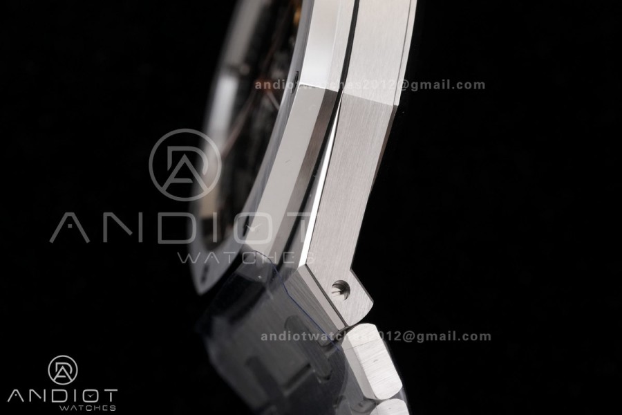 Royal Oak 41mm Openworked 15407 SS THBF 1:1 Best Edition on SS Bracelet SA3132 V2