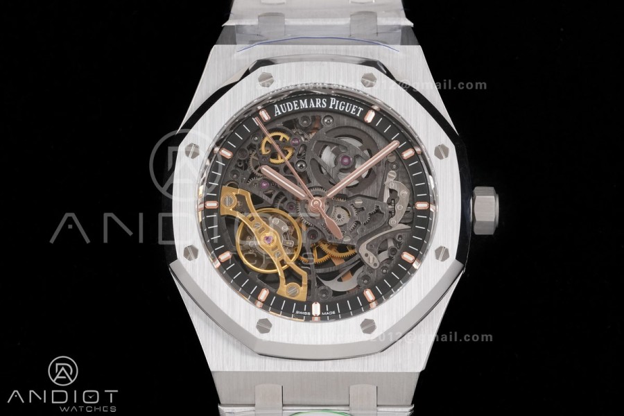 Royal Oak 41mm Openworked 15407 SS THBF 1:1 Best Edition on SS Bracelet SA3132 V2