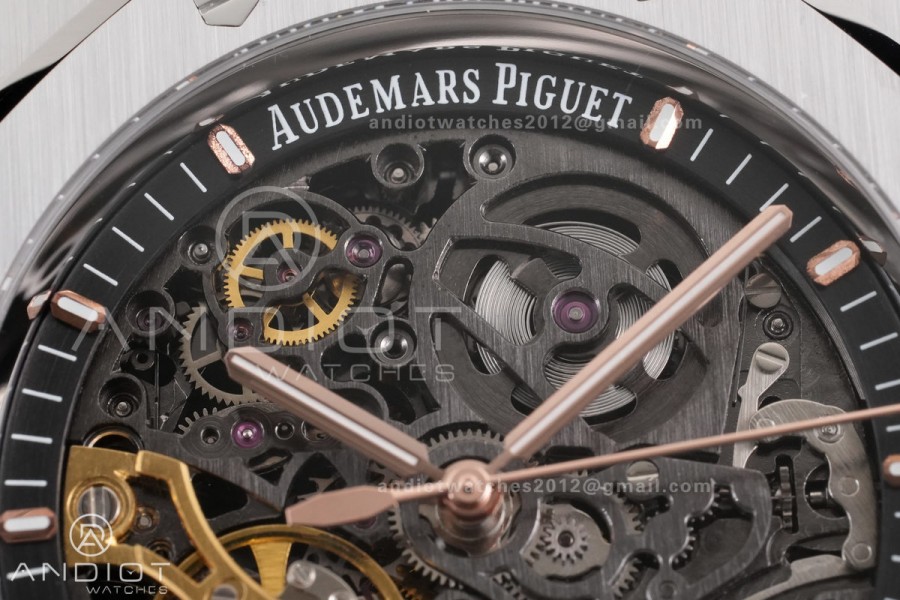 Royal Oak 41mm Openworked 15407 SS THBF 1:1 Best Edition on SS Bracelet SA3132 V2