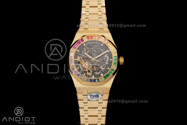 Royal Oak 41mm Frosted 15412 YG THBF 1:1 Best Edit...