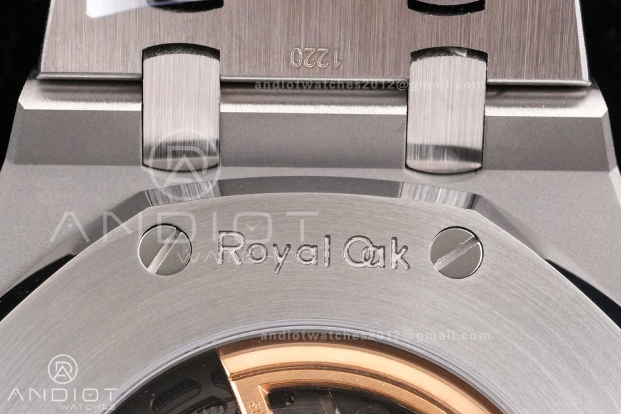 Royal Oak 41mm Openworked 15412 SS THBF 1:1 Best Edition Diamond Bezel on SS Bracelet SA3132 V2