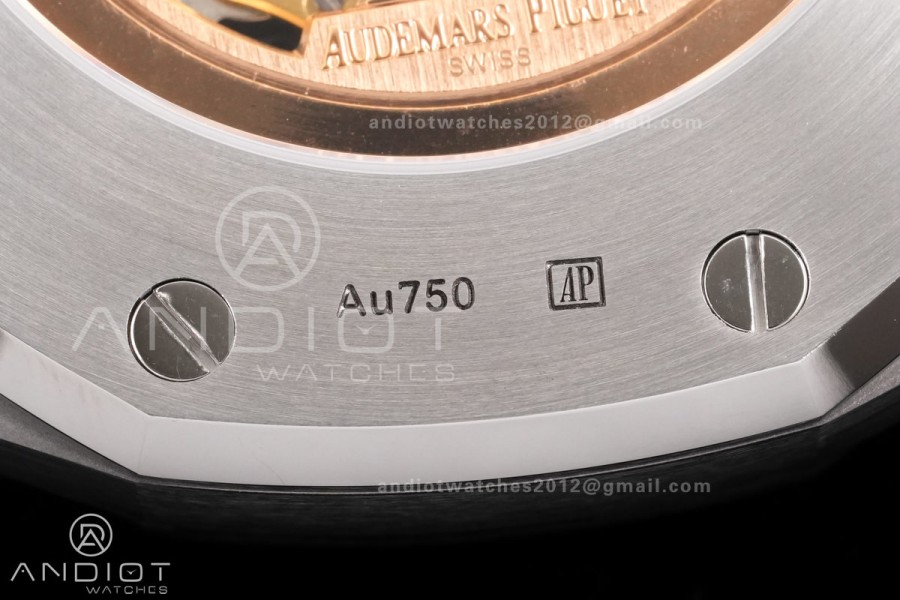 Royal Oak 41mm Openworked 15412 SS THBF 1:1 Best Edition Diamond Bezel on SS Bracelet SA3132 V2