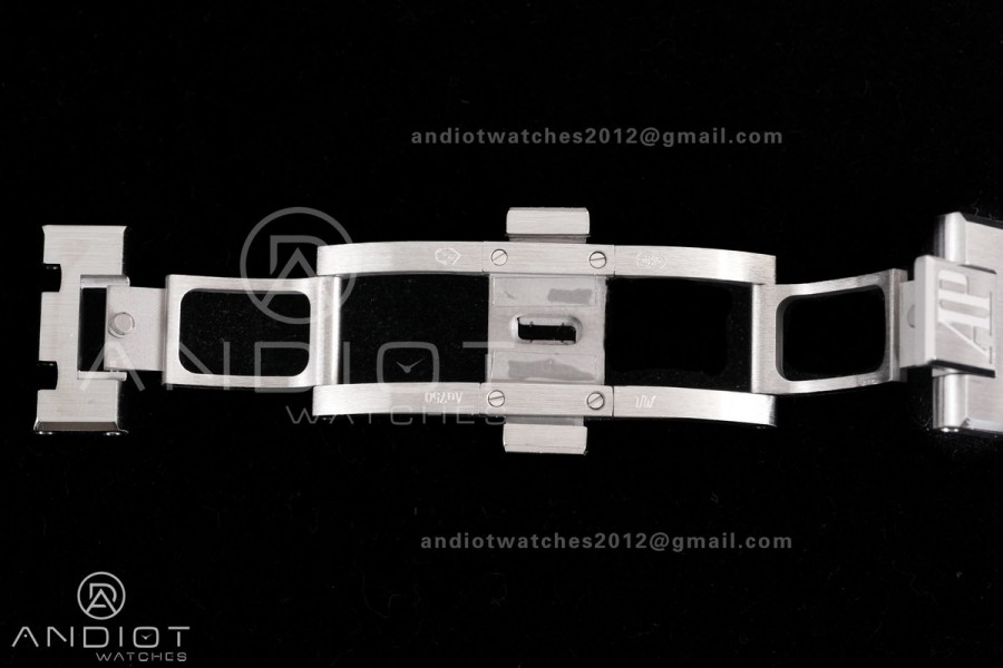 Royal Oak 41mm Openworked 15412 SS THBF 1:1 Best Edition Diamond Bezel on SS Bracelet SA3132 V2