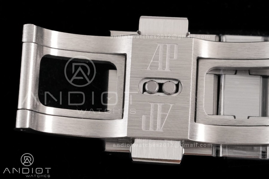 Royal Oak 41mm Openworked 15412 SS THBF 1:1 Best Edition Diamond Bezel on SS Bracelet SA3132 V2