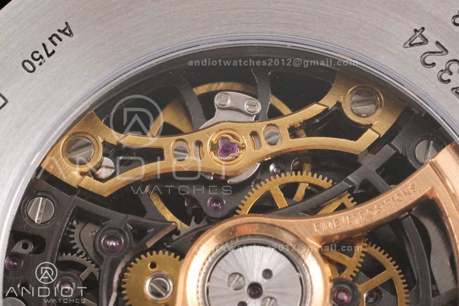 Royal Oak 41mm Openworked 15412 SS THBF 1:1 Best Edition Diamond Bezel on SS Bracelet SA3132 V2