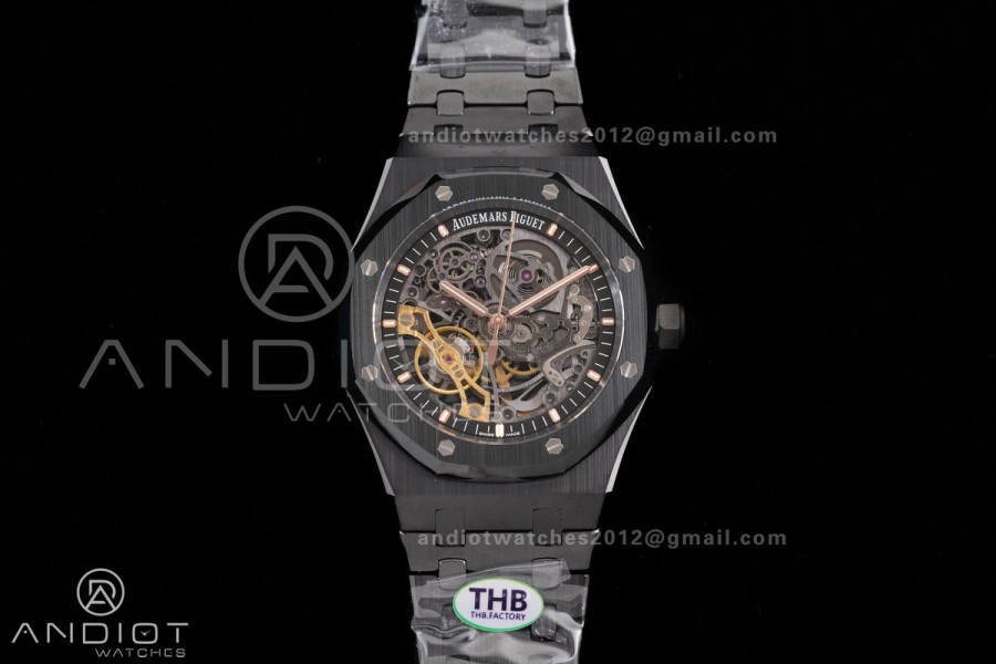 Royal Oak 41mm Openworked Ceramic 15416CE THBF 1:1 Best Edition on Ceramic Bracelet SA3132 V2