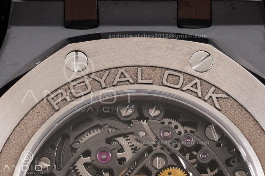 Royal Oak 41mm Openworked Ceramic 15416CE THBF 1:1 Best Edition on Ceramic Bracelet SA3132 V2