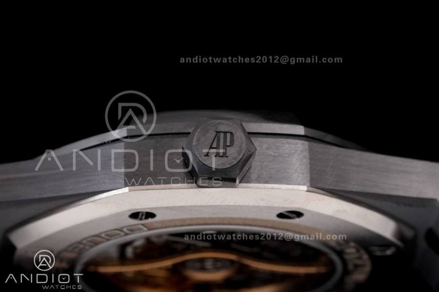 Royal Oak 41mm Openworked Ceramic 15416CE THBF 1:1 Best Edition on Ceramic Bracelet SA3132 V2