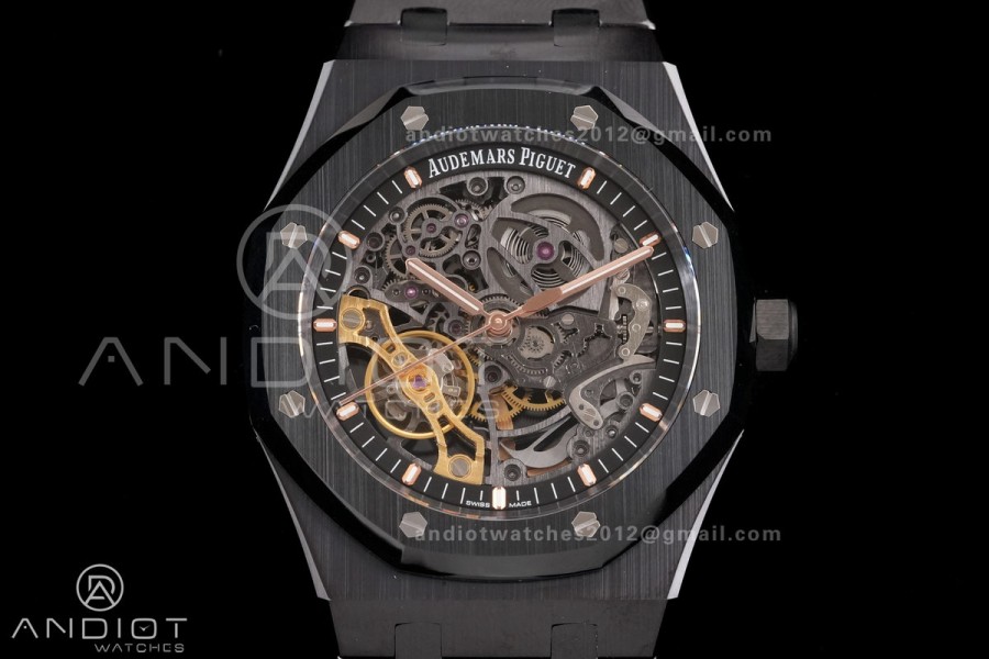 Royal Oak 41mm Openworked Ceramic 15416CE THBF 1:1 Best Edition on Ceramic Bracelet SA3132 V2