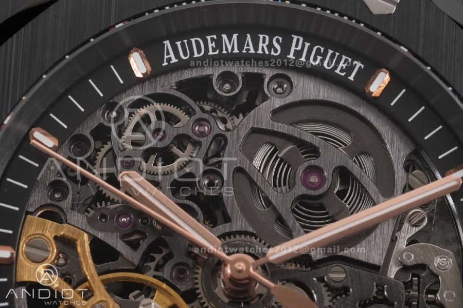 Royal Oak 41mm Openworked Ceramic 15416CE THBF 1:1 Best Edition on Ceramic Bracelet SA3132 V2