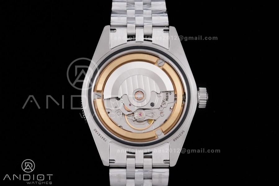 Heritage Black Bay M79000 37mm SS GRF 1:1 Best Edition Turquoise Dial on SS Bracelet A2824