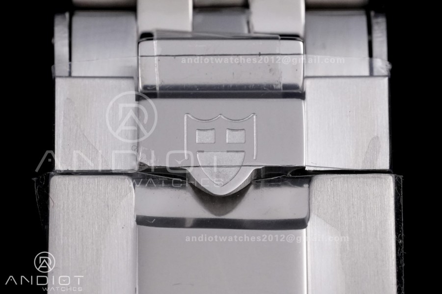 Heritage Black Bay M79000 37mm SS GRF 1:1 Best Edition Turquoise Dial on SS Bracelet A2824