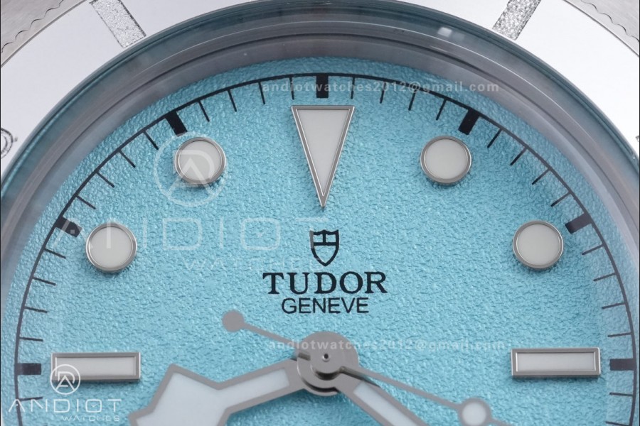 Heritage Black Bay M79000 37mm SS GRF 1:1 Best Edition Turquoise Dial on SS Bracelet A2824