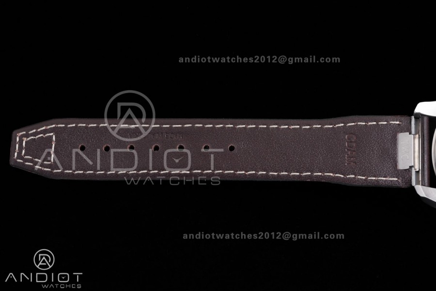 Pilot Chrono IW388103 APSF 1:1 Best Edition Green Dial on Brown Leather Strap SA69385 Super Clone