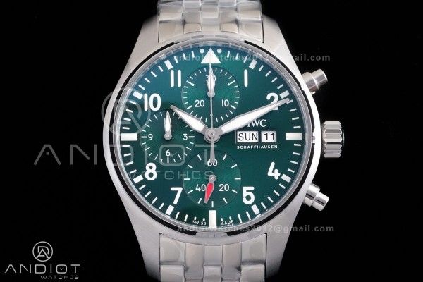 Pilot Chrono IW388104 APSF 1:1 Best Edition Green ...