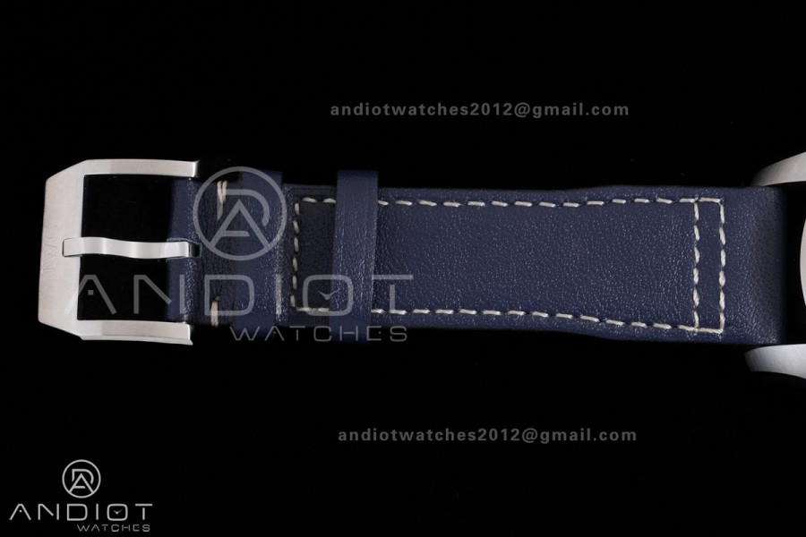 Pilot Chrono IW388101 APSF 1:1 Best Edition Blue Dial on Blue Leather Strap SA69385 Super Clone