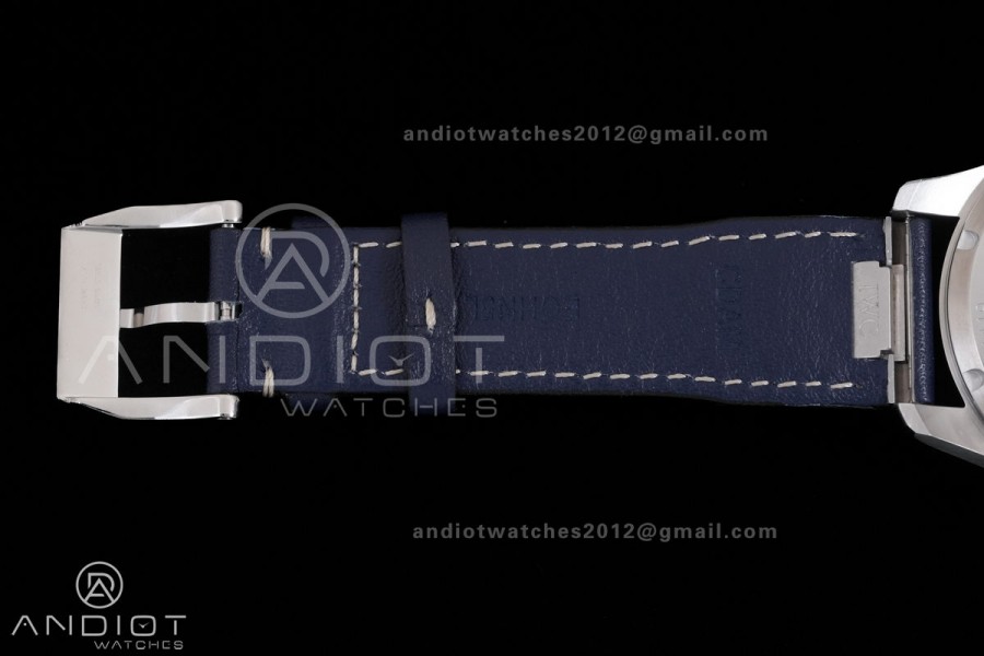 Pilot Chrono IW388101 APSF 1:1 Best Edition Blue Dial on Blue Leather Strap SA69385 Super Clone