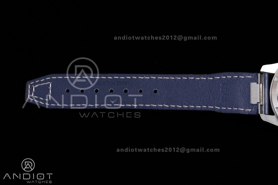 Pilot Chrono IW388101 APSF 1:1 Best Edition Blue Dial on Blue Leather Strap SA69385 Super Clone