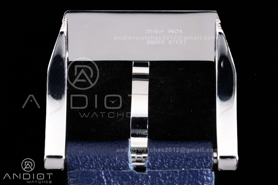 Pilot Chrono IW388101 APSF 1:1 Best Edition Blue Dial on Blue Leather Strap SA69385 Super Clone