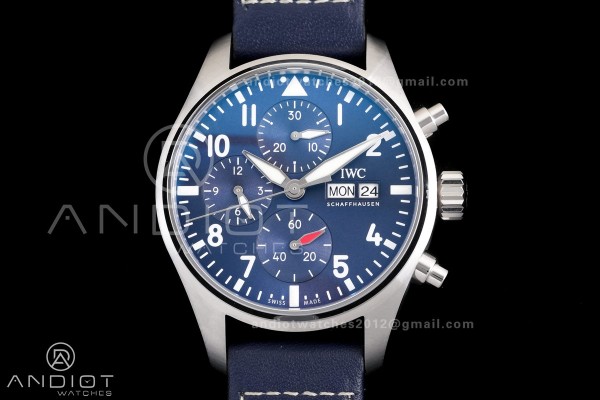 Pilot Chrono IW388101 APSF 1:1 Best Edition Blue D...