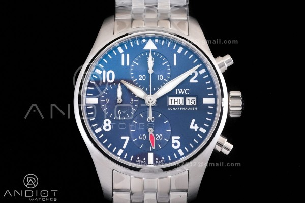Pilot Chrono IW388102 APSF 1:1 Best Edition Blue D...