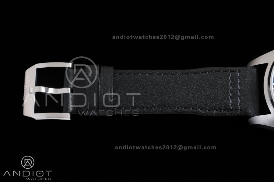 Pilot Chrono IW377709 APSF 1:1 Best Edition Blue Dial on Black Leather Strap SA69385 Super Clone