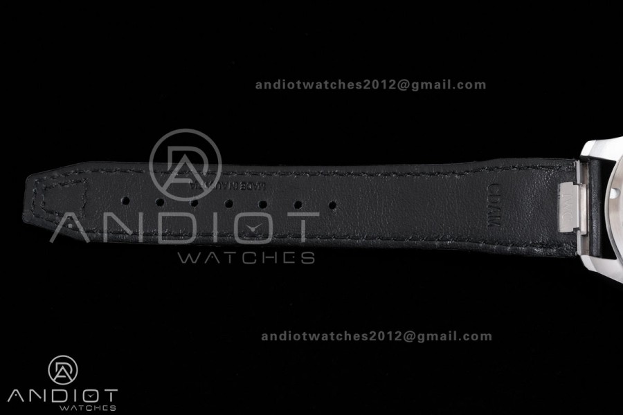 Pilot Chrono IW377709 APSF 1:1 Best Edition Blue Dial on Black Leather Strap SA69385 Super Clone