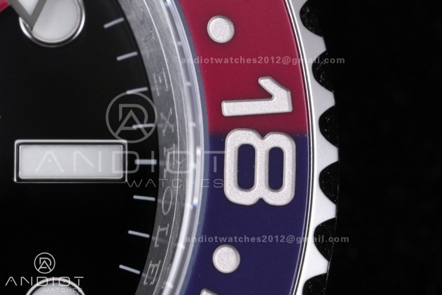 GMT-Master II 126710 BLRO Blue/Red Ceramic ARF Pepsi Best Edition on Jubilee Bracelet DD3285 V3
