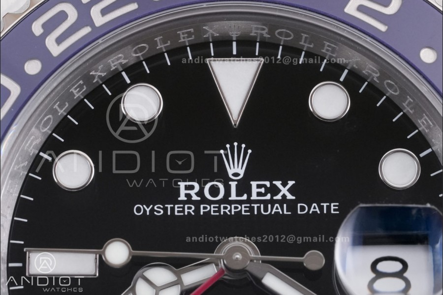 GMT-Master II 126710 BLRO Blue/Red Ceramic ARF Pepsi Best Edition on Jubilee Bracelet DD3285 V3