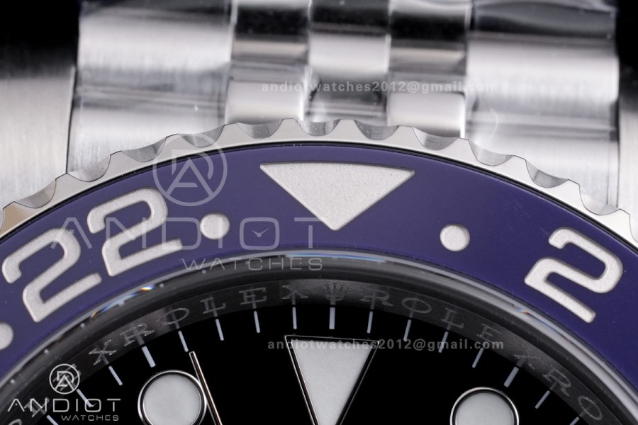 GMT-Master II 126710 BLRO Blue/Red Ceramic ARF Pepsi Best Edition on Jubilee Bracelet DD3285 V3