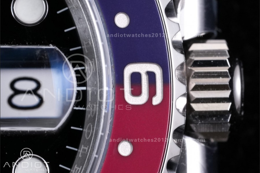 GMT-Master II 126710 BLRO Blue/Red Ceramic ARF Pepsi Best Edition on Jubilee Bracelet DD3285 V3