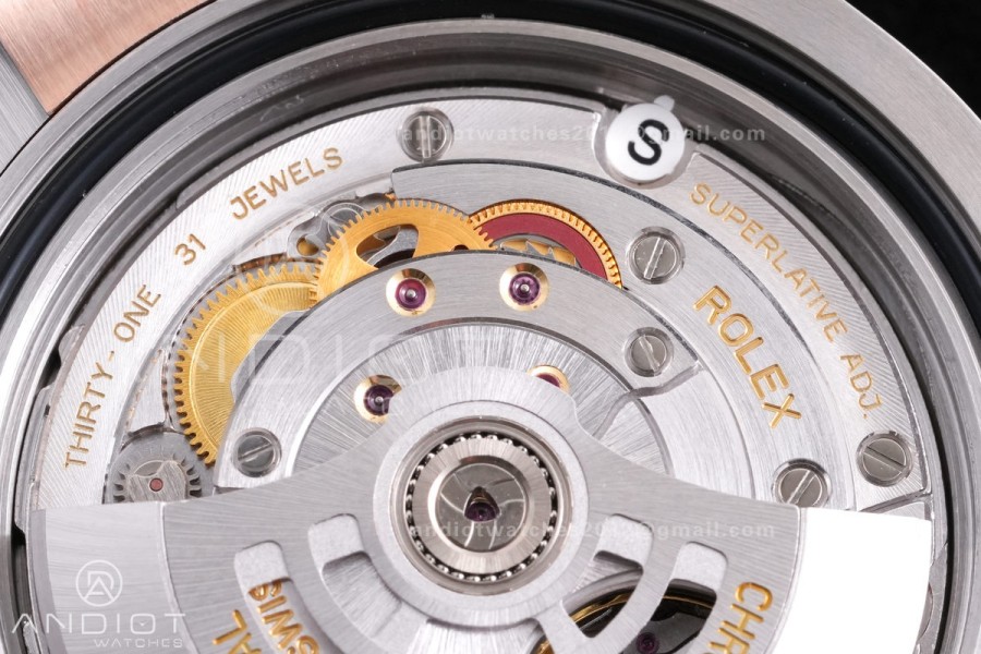 GMT-Master II 126711 CHNR Black/Brown Ceramic ARF Root Beer Best Edition on SS/RG Bracelet DD3285