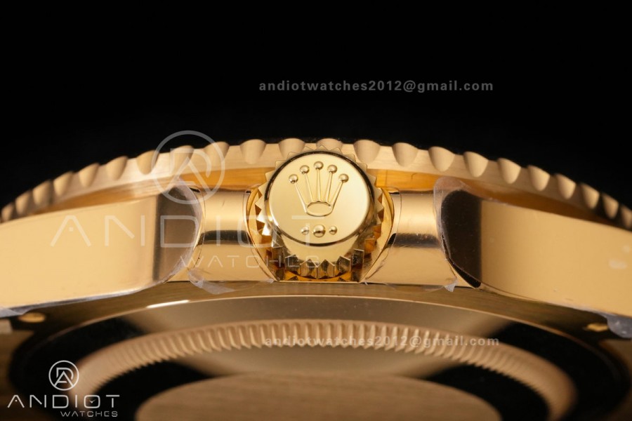 GMT Master II 126718 GRNR ARF 1:1 Best Edition Black Dial on YG Jubilee Bracelet DD3285 CHS